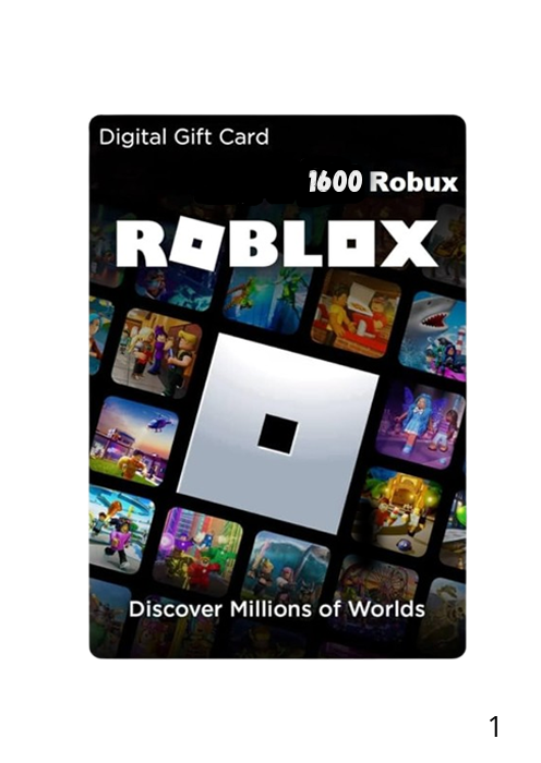 Roblox - 1600 Robux (Global) - Digital Key
